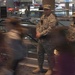 Guardsmen keep watch during airport training exercise