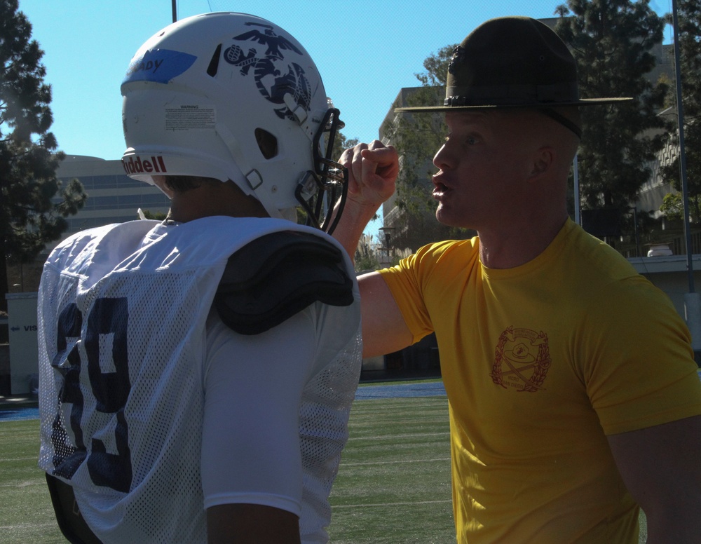 Semper Fidelis All-American Athletes Kick-Off Practice