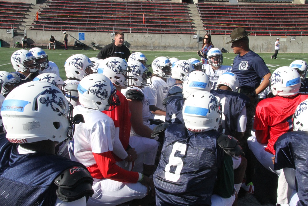 Semper Fidelis All-American Athletes Kick-Off Practice
