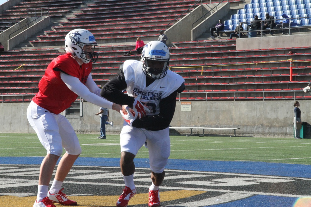 Semper Fidelis All-American Athletes Kick-Off Practice