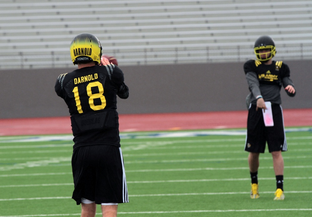 Drilling at the Alamo Stadium