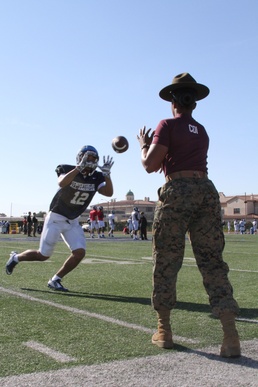 Team East Prepares for Semper Fi Bowl