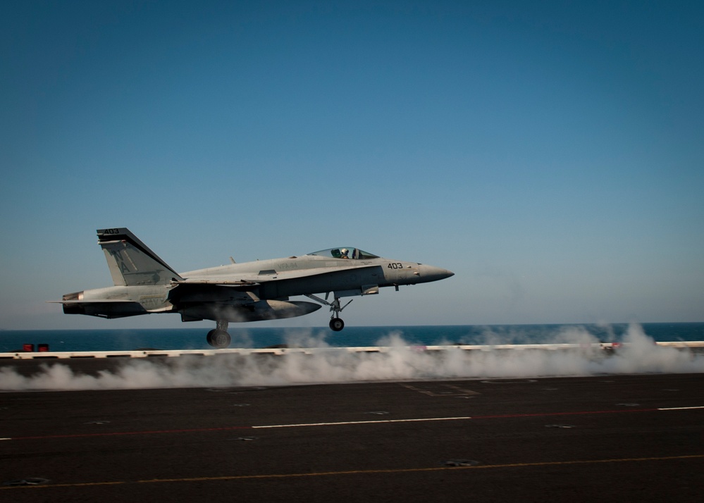 USS Carl Vinson supports Operation Inherent Resolve