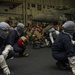 USS Carl Vinson general quarters drill