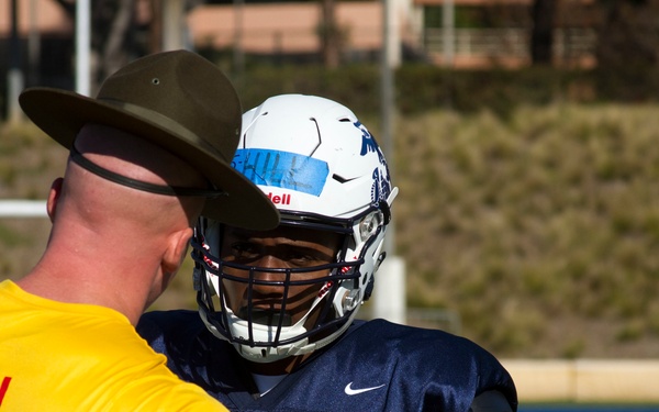 Semper Fidelis All-American Bowl practice