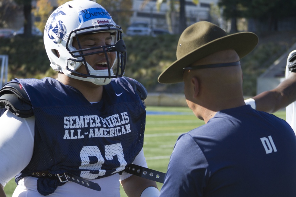 Semper Fidelis All-American Bowl practice