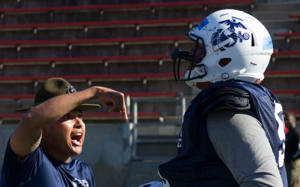 Semper Fidelis All-American Bowl practice