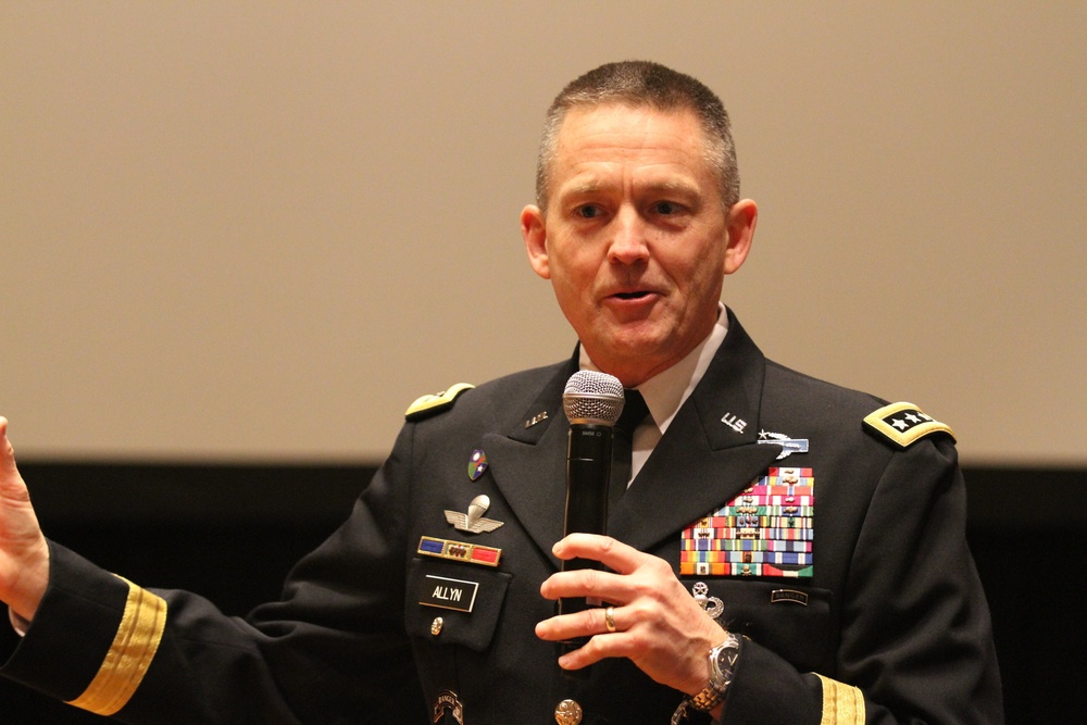 Vice chief of staff of the Army addresses Centers of Influence