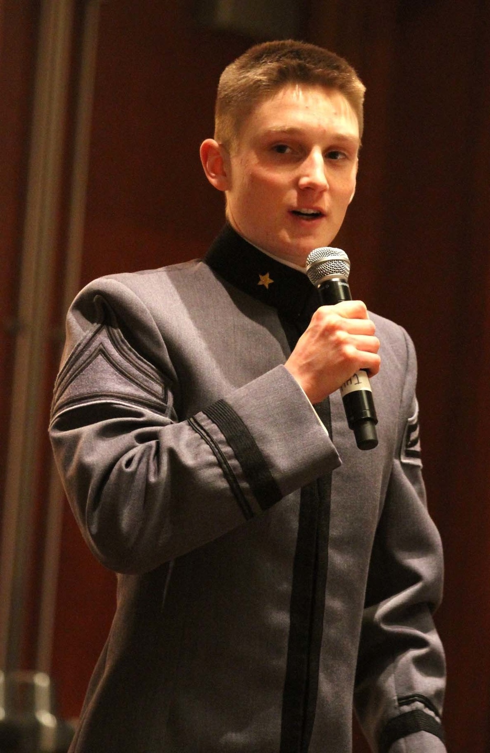 West Point cadet speaks to community leaders