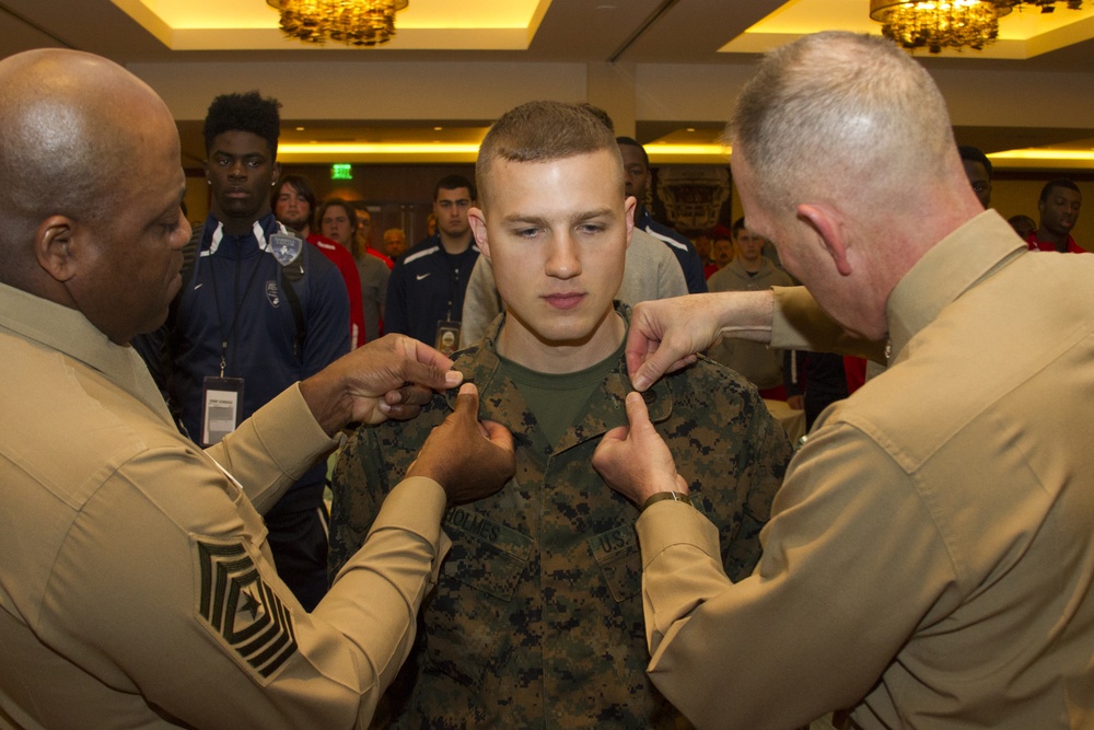 Semper Fidelis Bowl Promoting Character