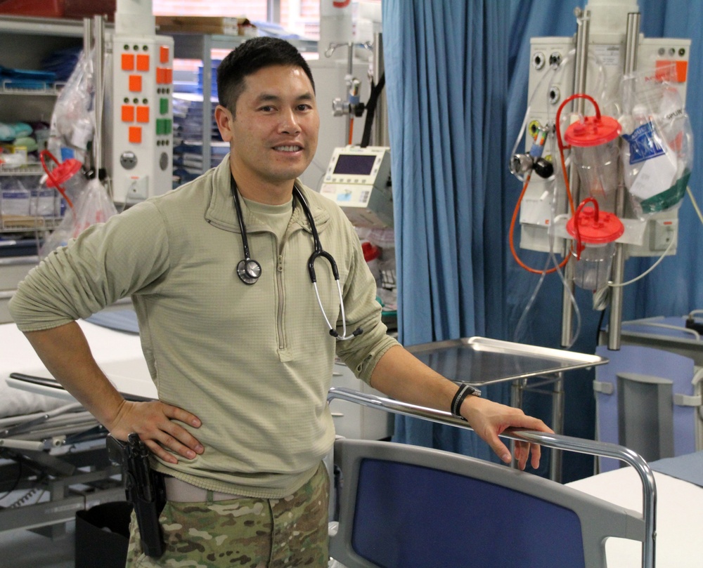 Lt. Francis Nguyen, Navy nurse in Afghanistan