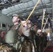 Recon Marines prepare for parachute missions in Pacific