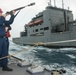 USS Sampson (DDG 102) conducts a replenishment at sea