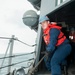 USS Sampson (DDG 102) conducts a replenishment at sea