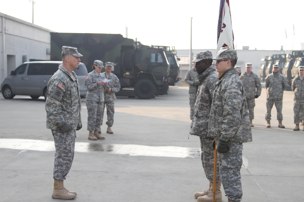Unit receives the Army Award for Maintenance Excellence