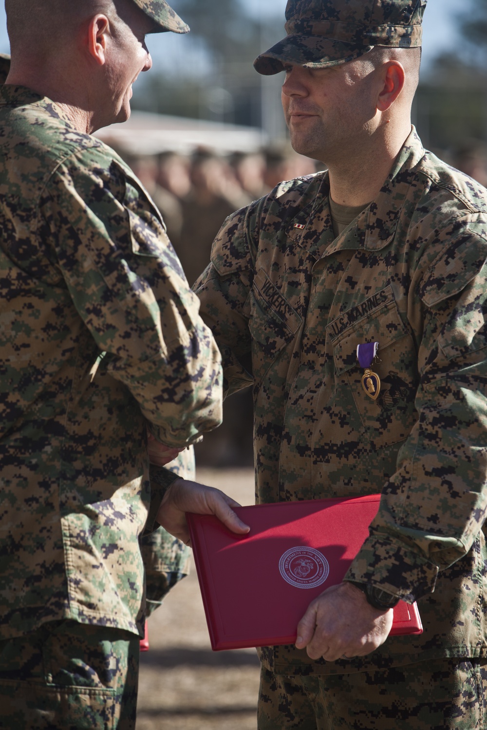 1/2 Purple Heart Award Ceremony