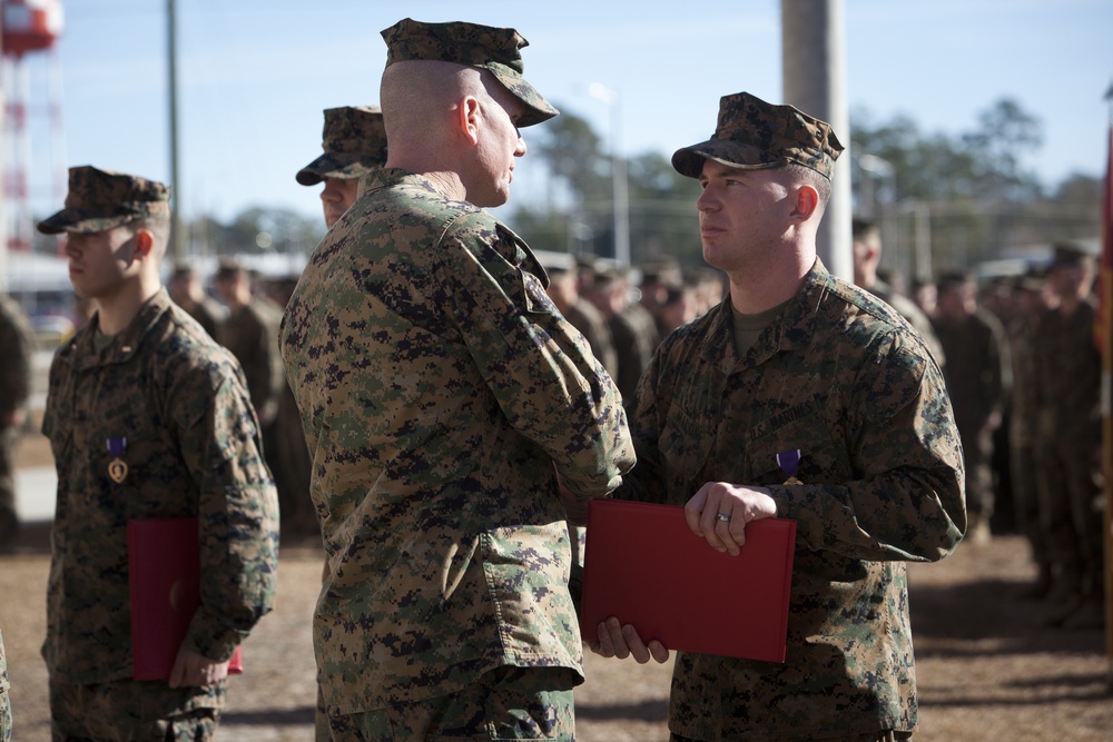 1/2 Purple Heart Award Ceremony