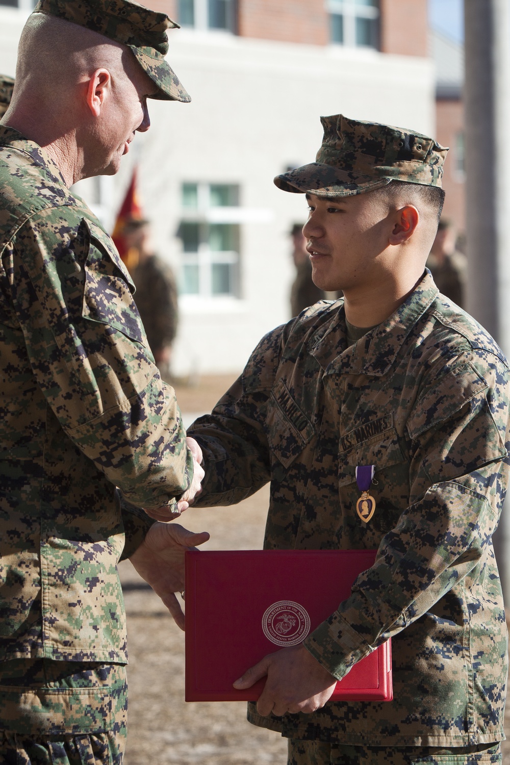 1/2 Purple Heart Award Ceremony