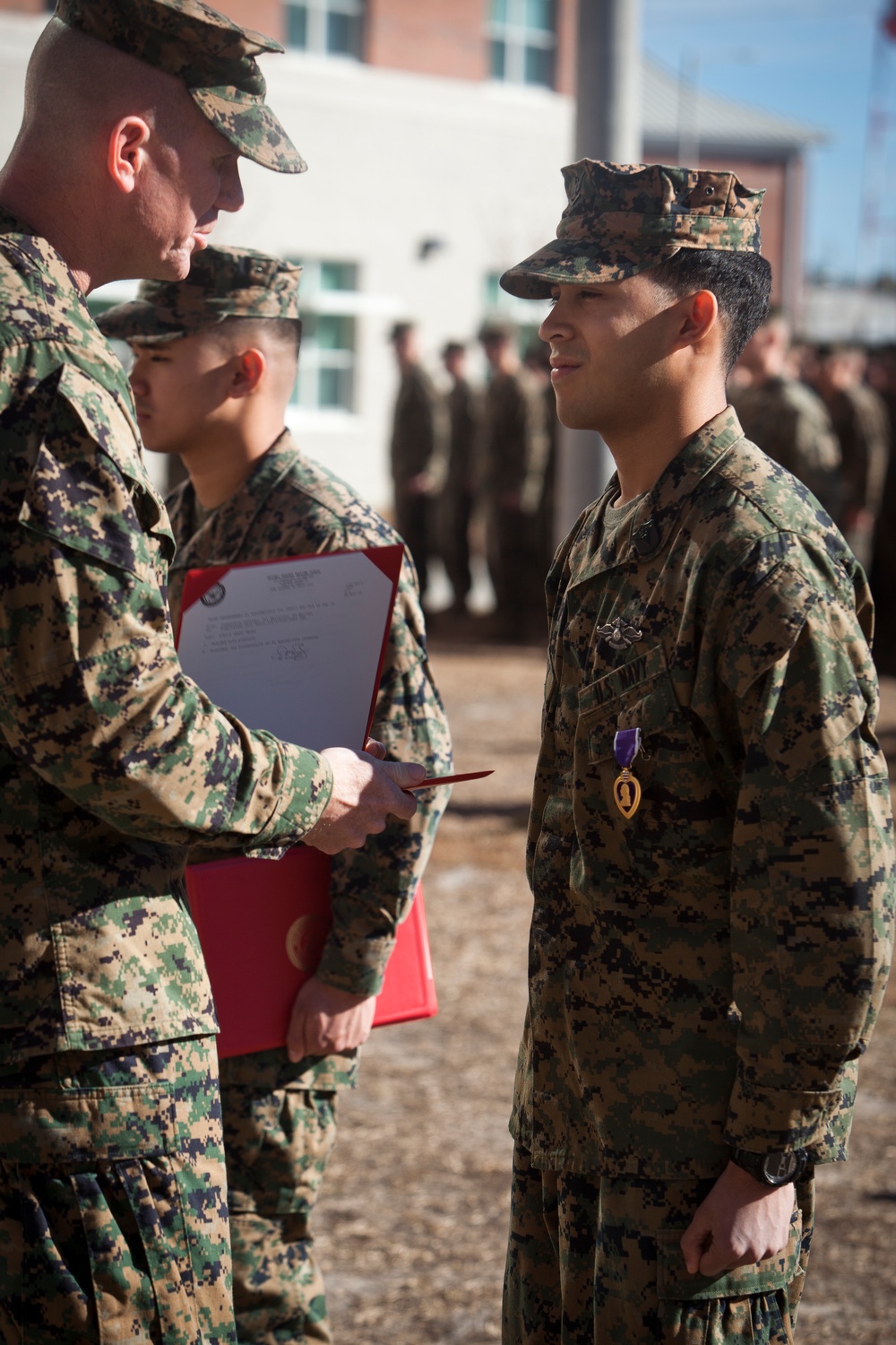 1/2 Purple Heart Award Ceremony