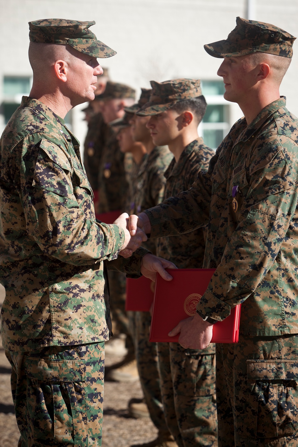 1/2 Purple Heart Award Ceremony