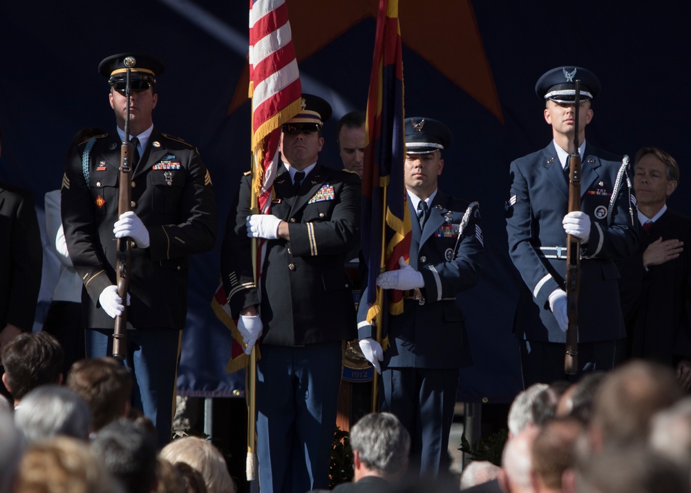 Arizona Guard welcomes new commander in chief