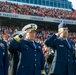 Coast Guard participates during ceremonies at 2014 Military Bowl