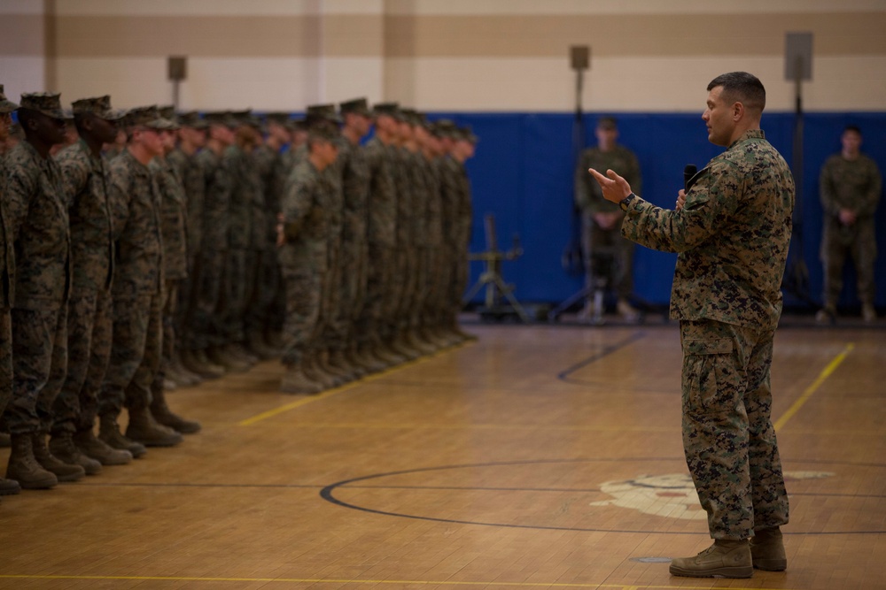 Alpha Company Graduation, Infantry Training Battalion