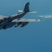 EA-6B Prowler conducts electronic air defense