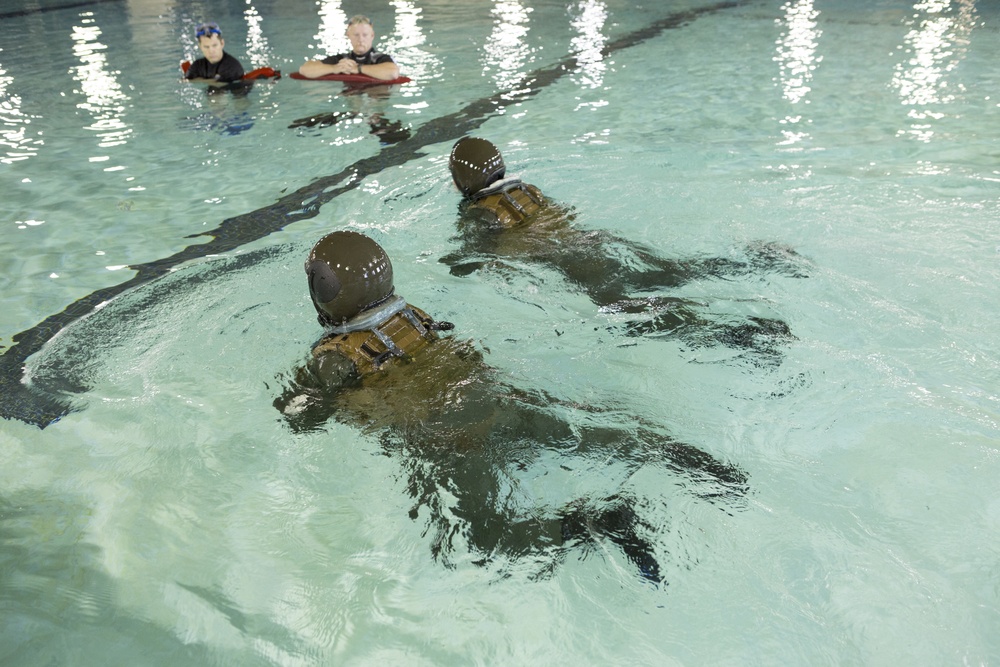 Water Survival Training Exercise