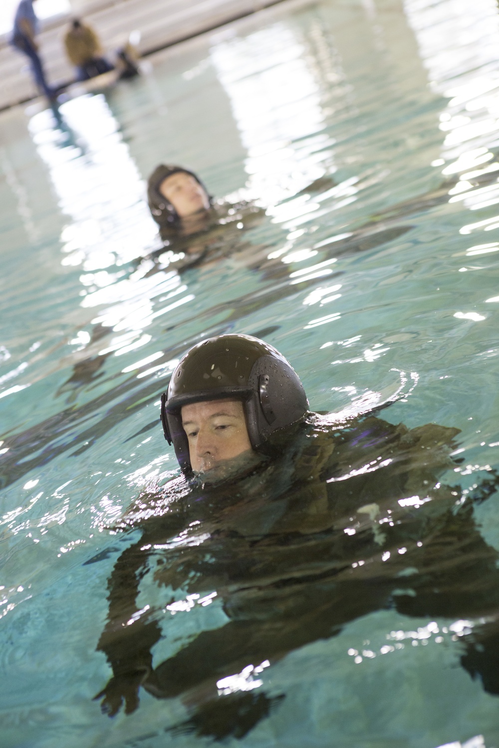 Water Survival Training Exercise