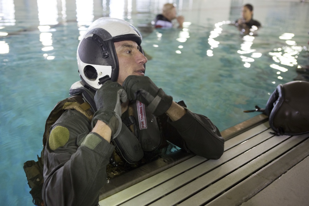 Water Survival Training Exercise