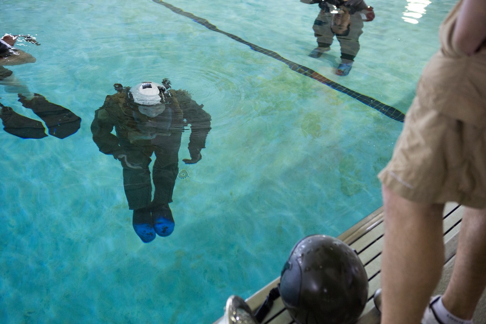 Water Survival Training Exercise