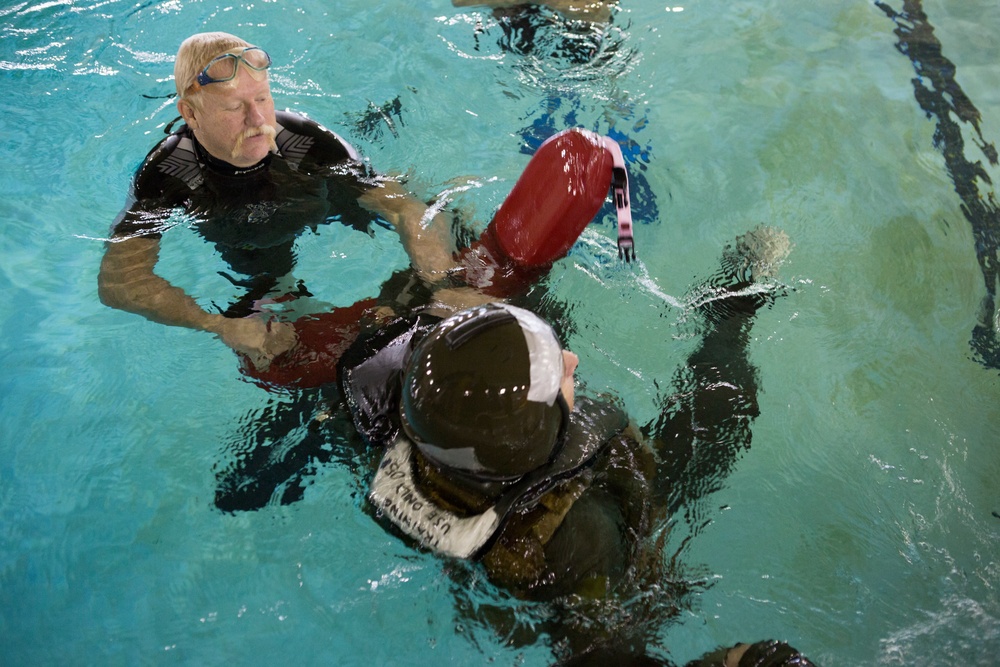 Water Survival Training Exercise