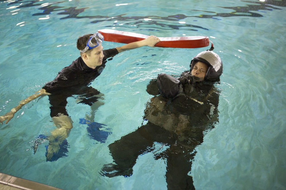 Water Survival Training Exercise