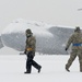 Snow blankets Dover Air Force Base