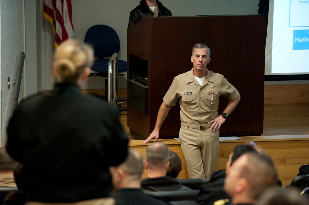 21st Century Sailor director speaks to Sailors