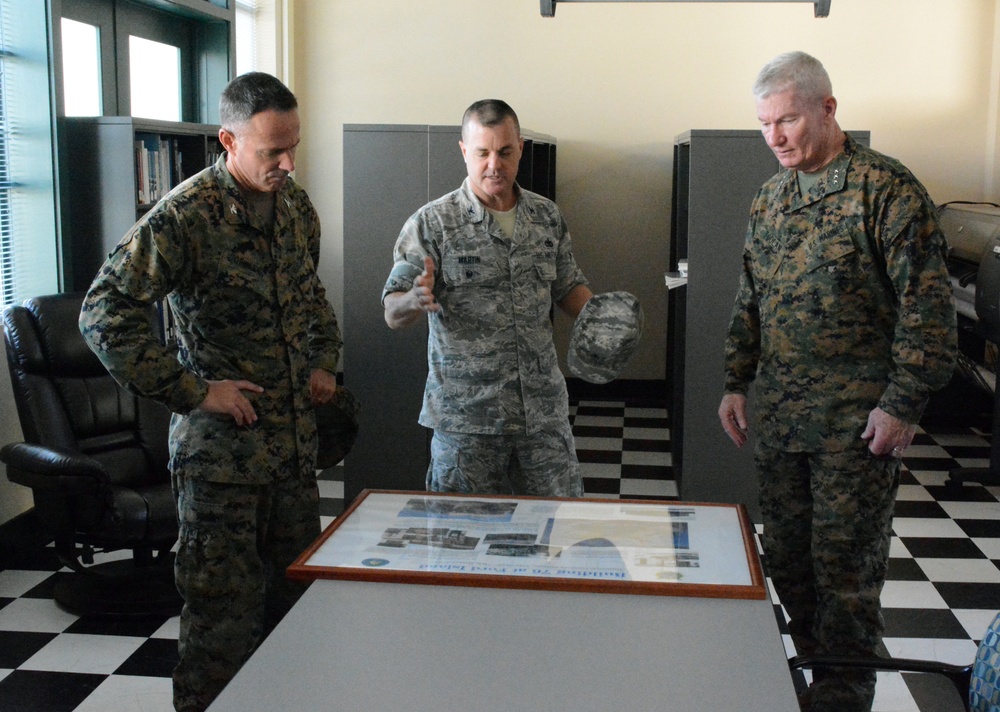 Marine Corps Lt. Gen. John Toolan visits CFE-DMHA