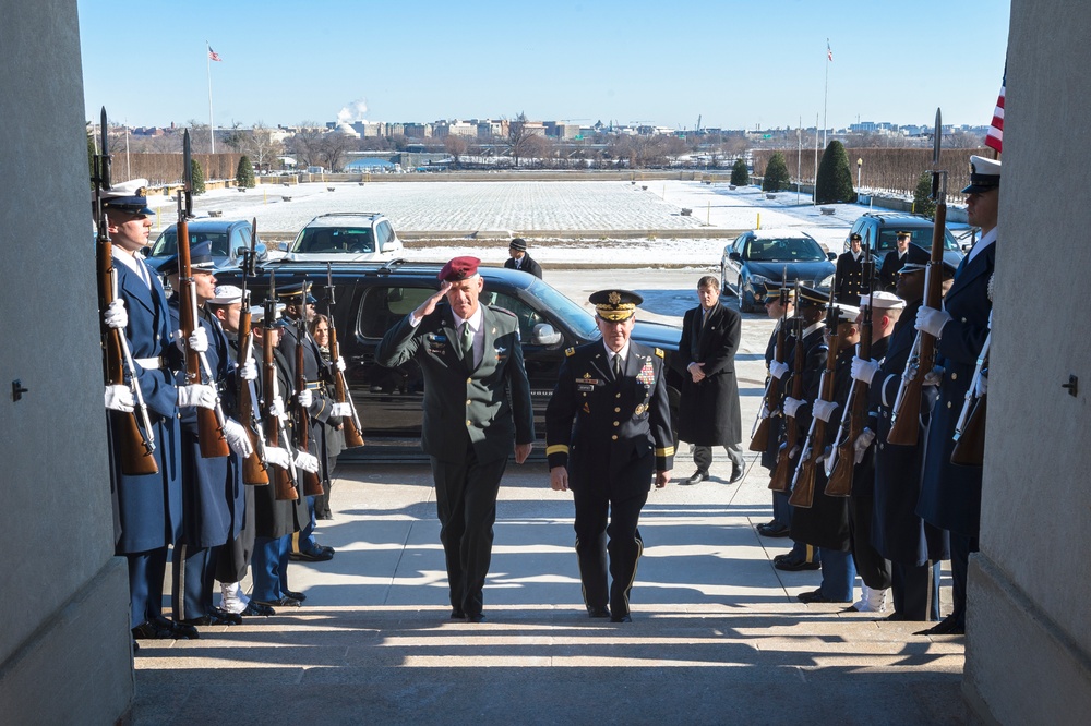 IDF Chief of General Forces visits Pentagon