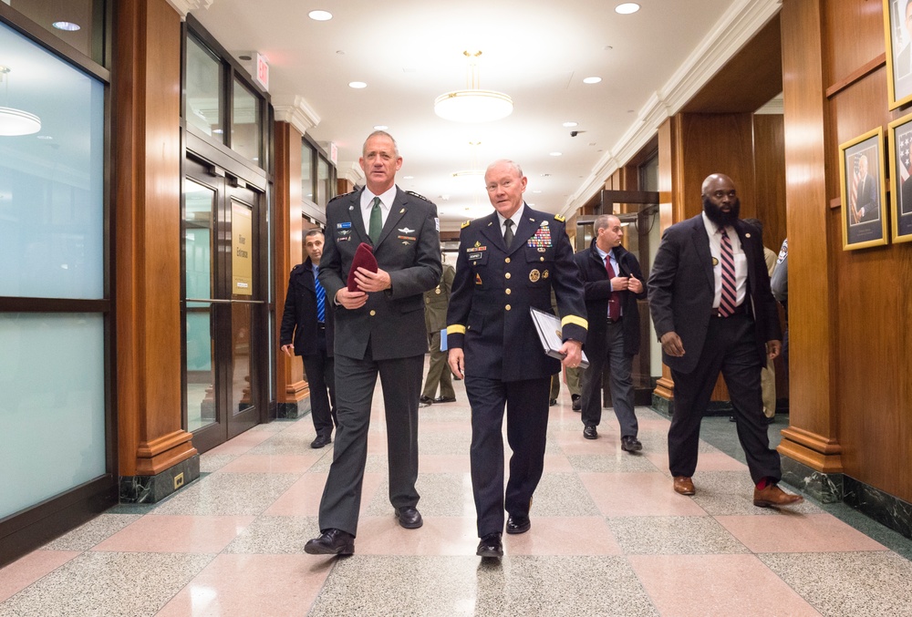 IDF chief of general forces visits Pentagon