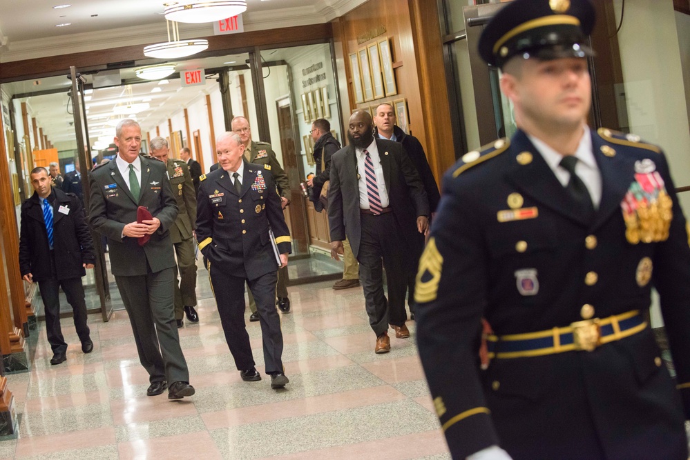 IDF chief of general forces visits Pentagon