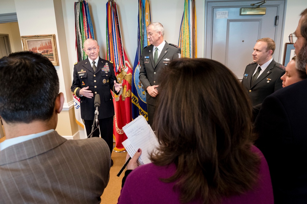 IDF chief of general forces visits Pentagon