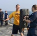 USS Sterett Sailors conduct OC spray qualifications