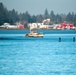 Paddleboarding off of Station Cape Disappointment