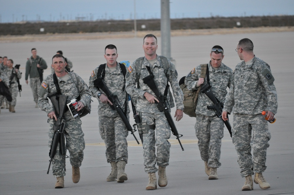 420th Military Police Company begins 2015 stateside