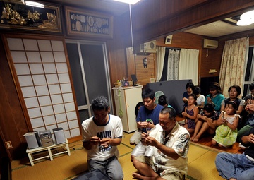 Okinawan families welcome their ancestors during Obon
