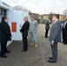 Ambassador Phillip Carter III visits to the deployable forensic labs