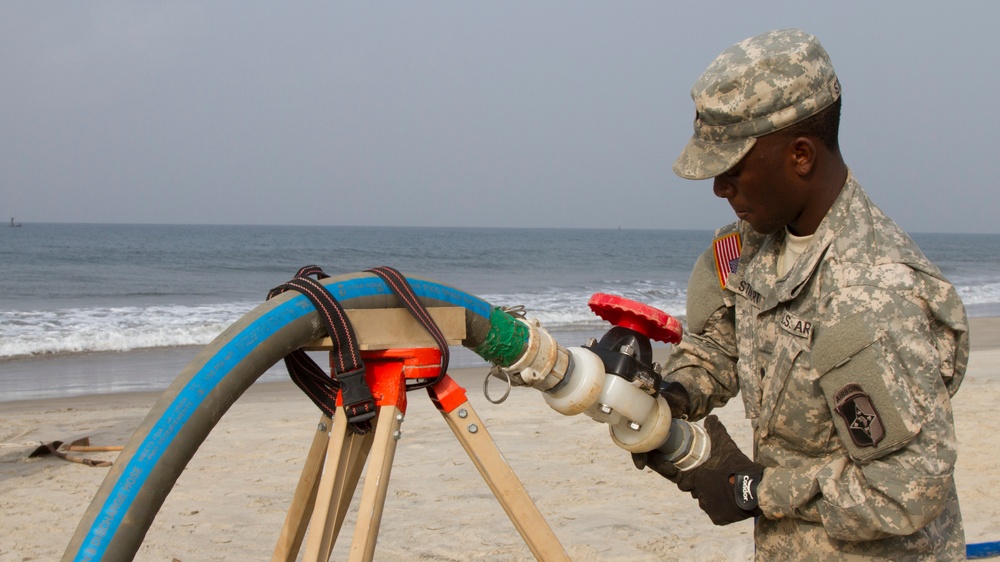 Army logistics thrives in Liberia