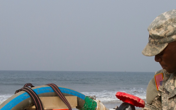 Army logistics thrives in Liberia