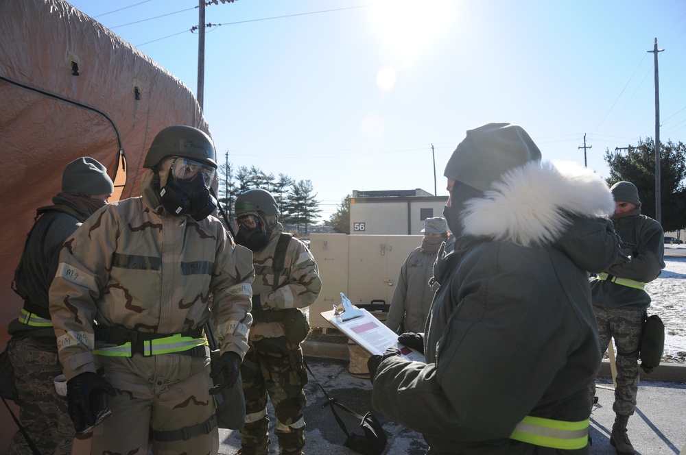 Contamination control area training