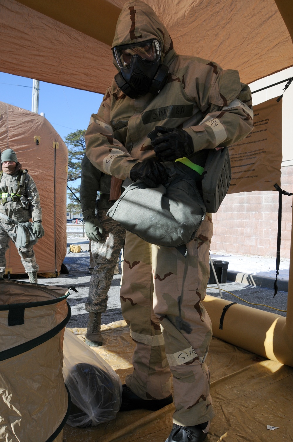 Contamination control area training